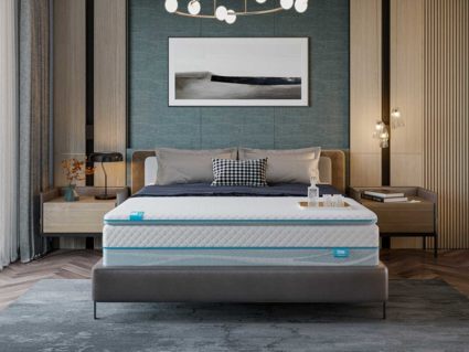 Наматрасник Промтекс-Ориент Ecopena 4 / Latex 1 90х200