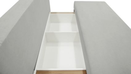 Диван Фиеста Мебель Джелонг Лайт велюр Vivaldi 06 светло-серый Длина 200 см