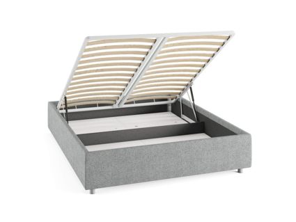 Кровать Сонум Scandinavia Рогожка Мокко (с подъемным механизмом) 120х190