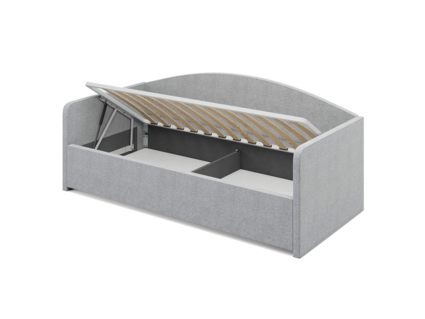 Кровать Сонум Uno Кашемир Латте (с подъемным механизмом) 80х190