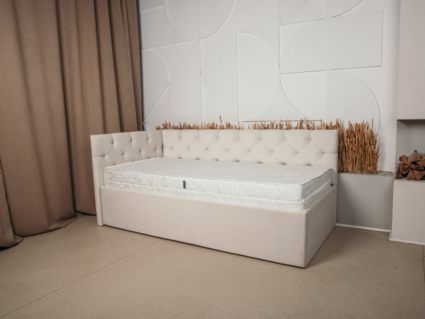 Кровать Димакс Бриони Альбус с подъемным механизмом 120х200