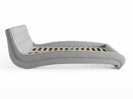 Кровать Сонум Milano Рогожка Мокко 80х200