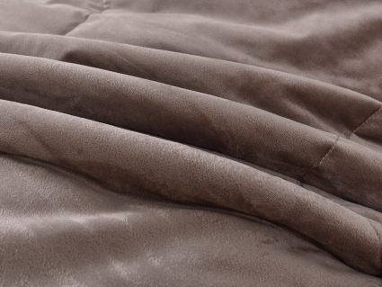 Комплект постельного белья Софи де Марко Энрике (кофе) с одеялом Евро