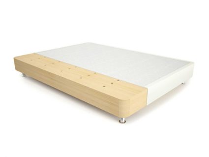 Кровать Mr.Mattress Fine Box экокожа White 251