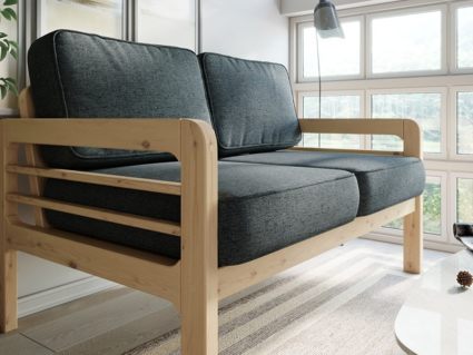 Диван Арско Бергер Мини двухместный серый