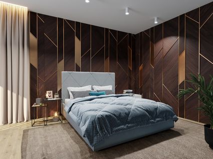 Кровать Димакс Альменно Сапфир 120х190