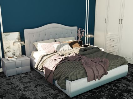 Кровать Димакс Эридан Сапфир с подъемным механизмом 140х200