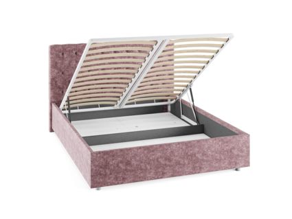 Кровать Сонум Florence Рогожка Мокко (с подъемным механизмом) 200х190