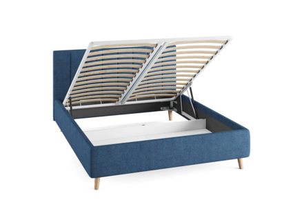 Кровать Сонум Alma Рогожка Марсала (с подъемным механизмом) 160х200