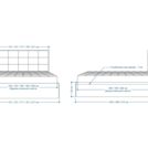 Кровать Lonax Адель велюр Dolly-1 (с подъемным механизмом) 160х200